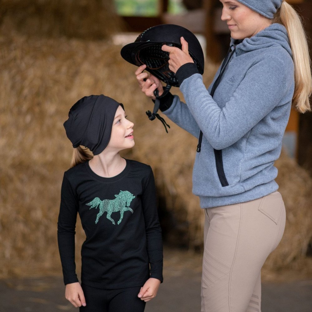 Cavalliera Riding Top for Kids CRYSTAL FOAL short Equestrian Apparel
