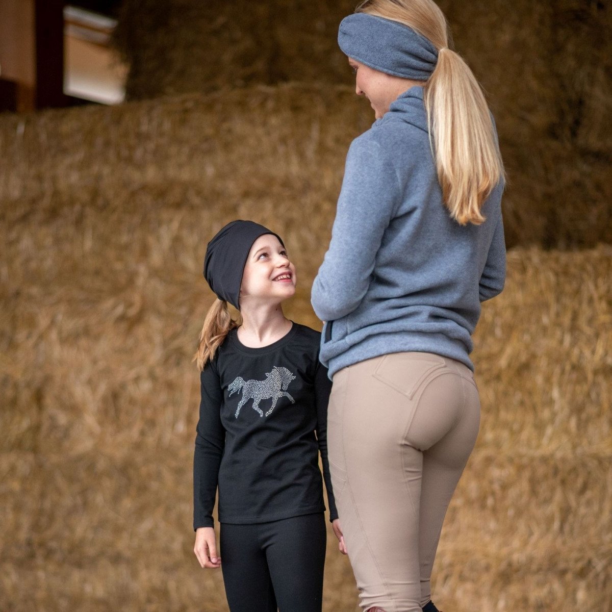Cavalliera Riding Top for Kids CRYSTAL FOAL short Equestrian Apparel