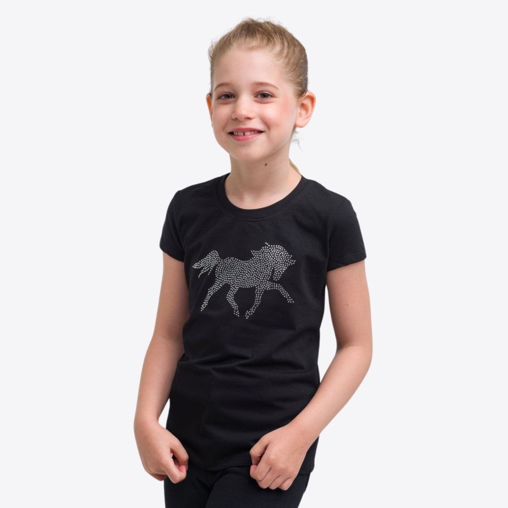 Cavalliera Riding Top for Kids CRYSTAL FOAL short Equestrian Apparel