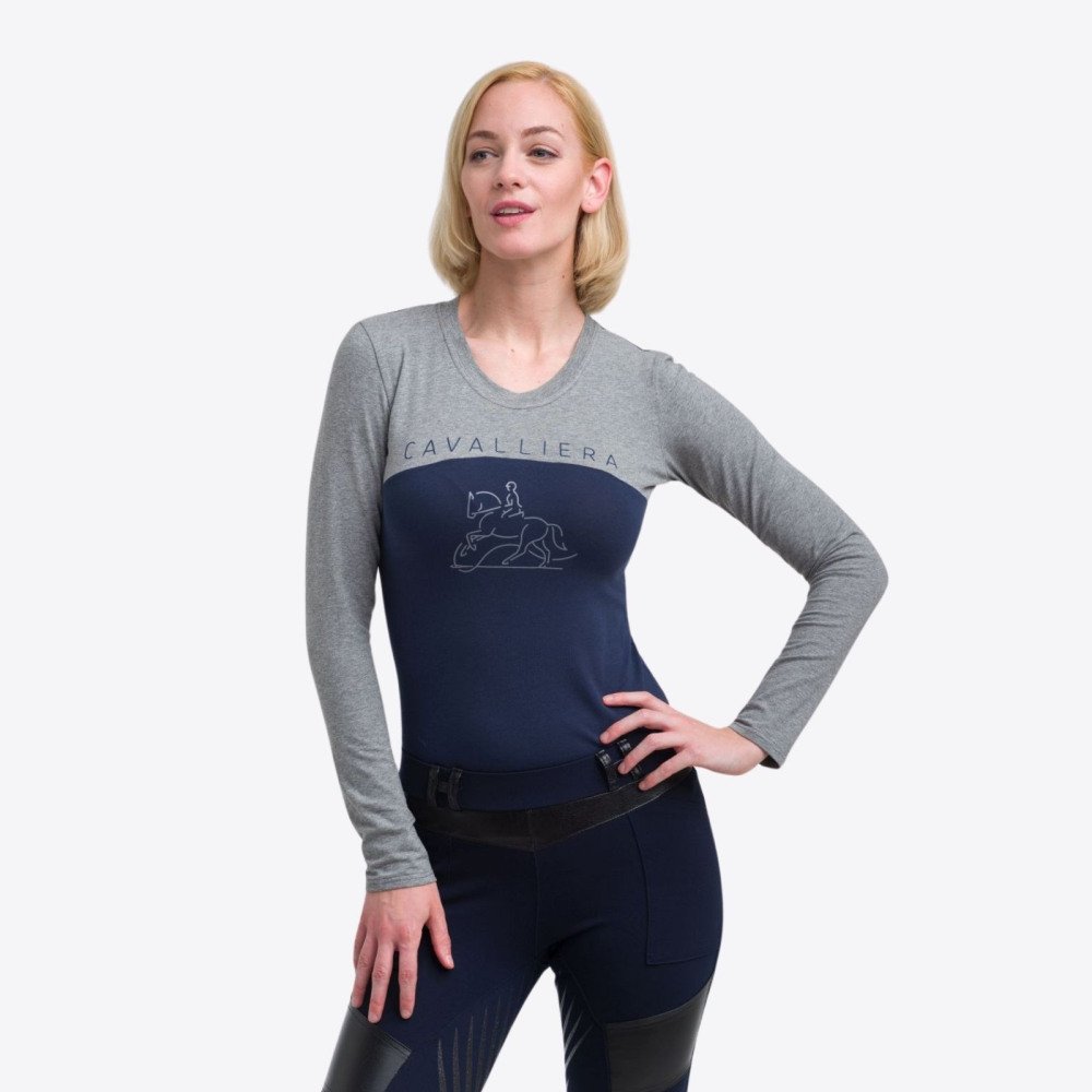 Cavalliera Cotton Riding Top SPORTY CHIC long Equestrian Apparel Women