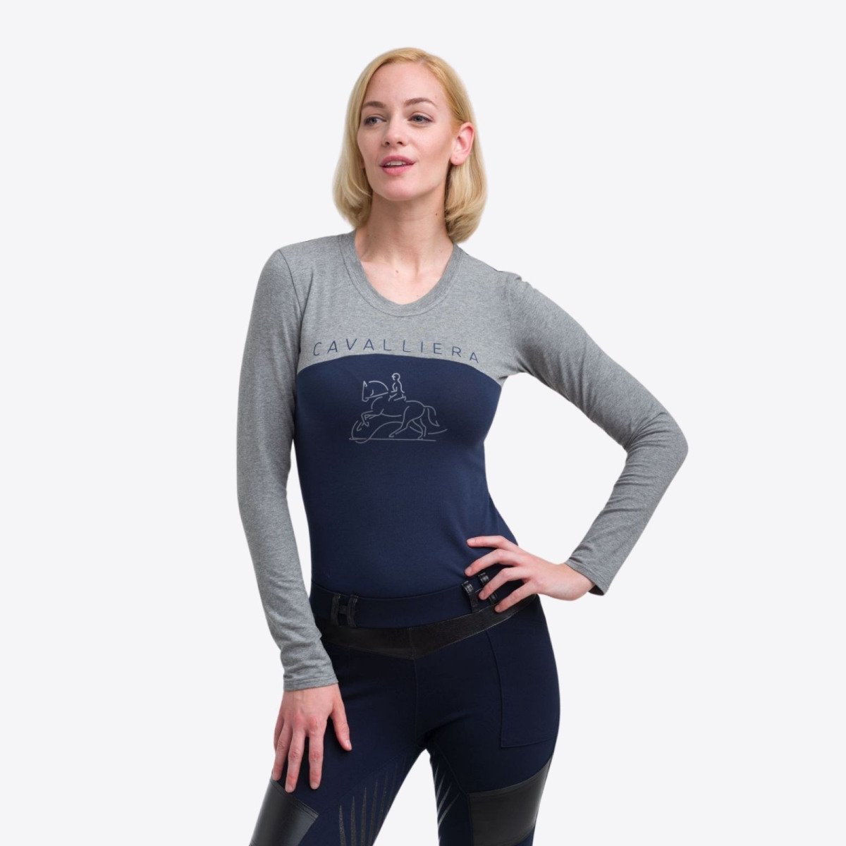 Cavalliera Cotton Riding Top SPORTY CHIC long Equestrian Apparel Women