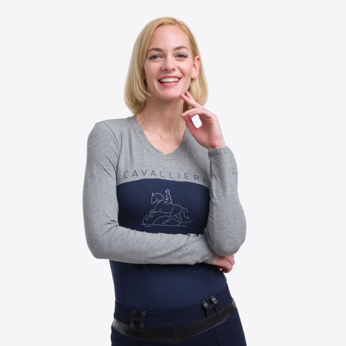 Cavalliera Cotton Riding Top SPORTY CHIC long Equestrian Apparel Women