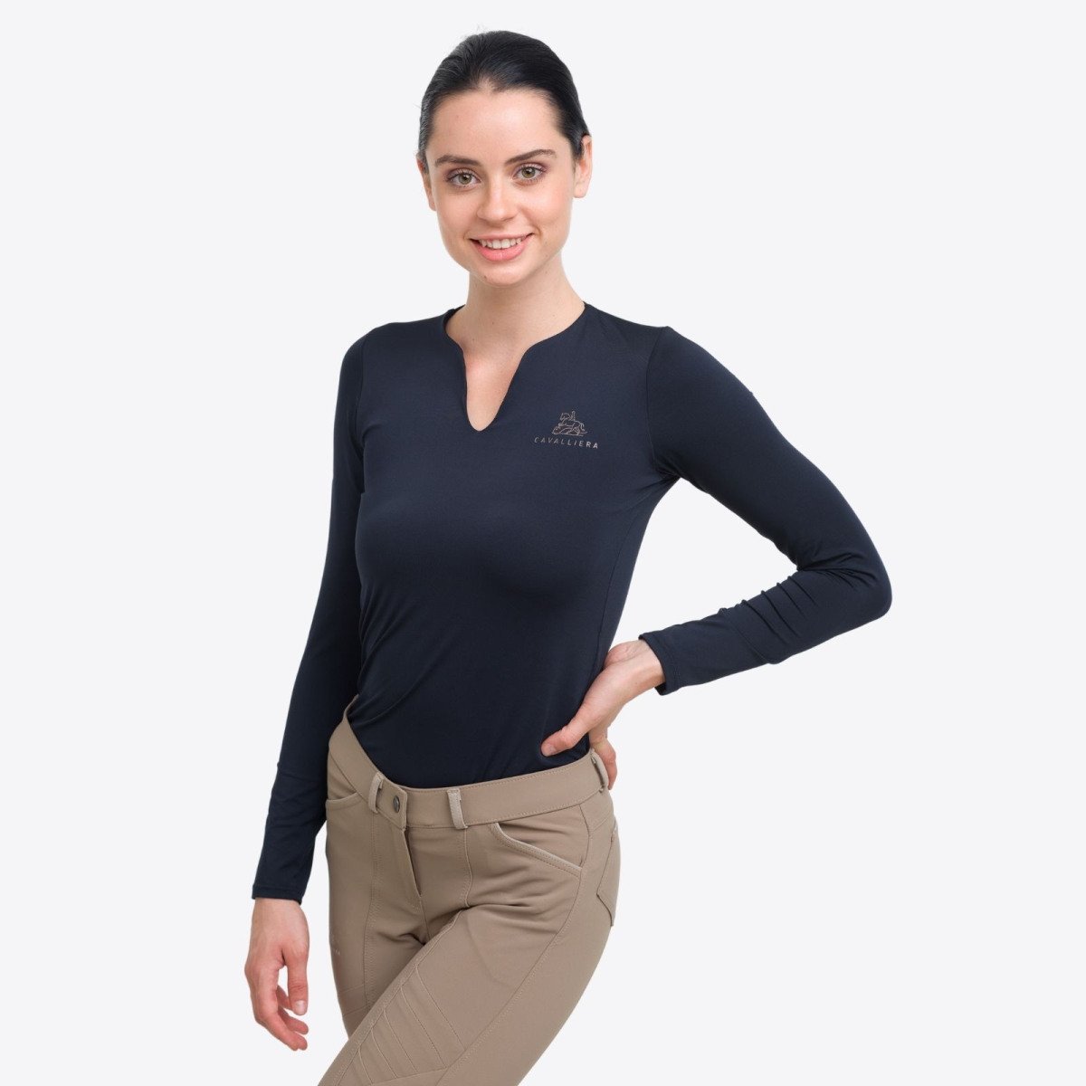Haut haute performance ROSE GOLD- manches longues, Tenue tec
