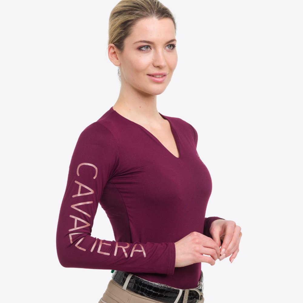 Haut haute performance ROSE GOLD- manches longues, Tenue tec