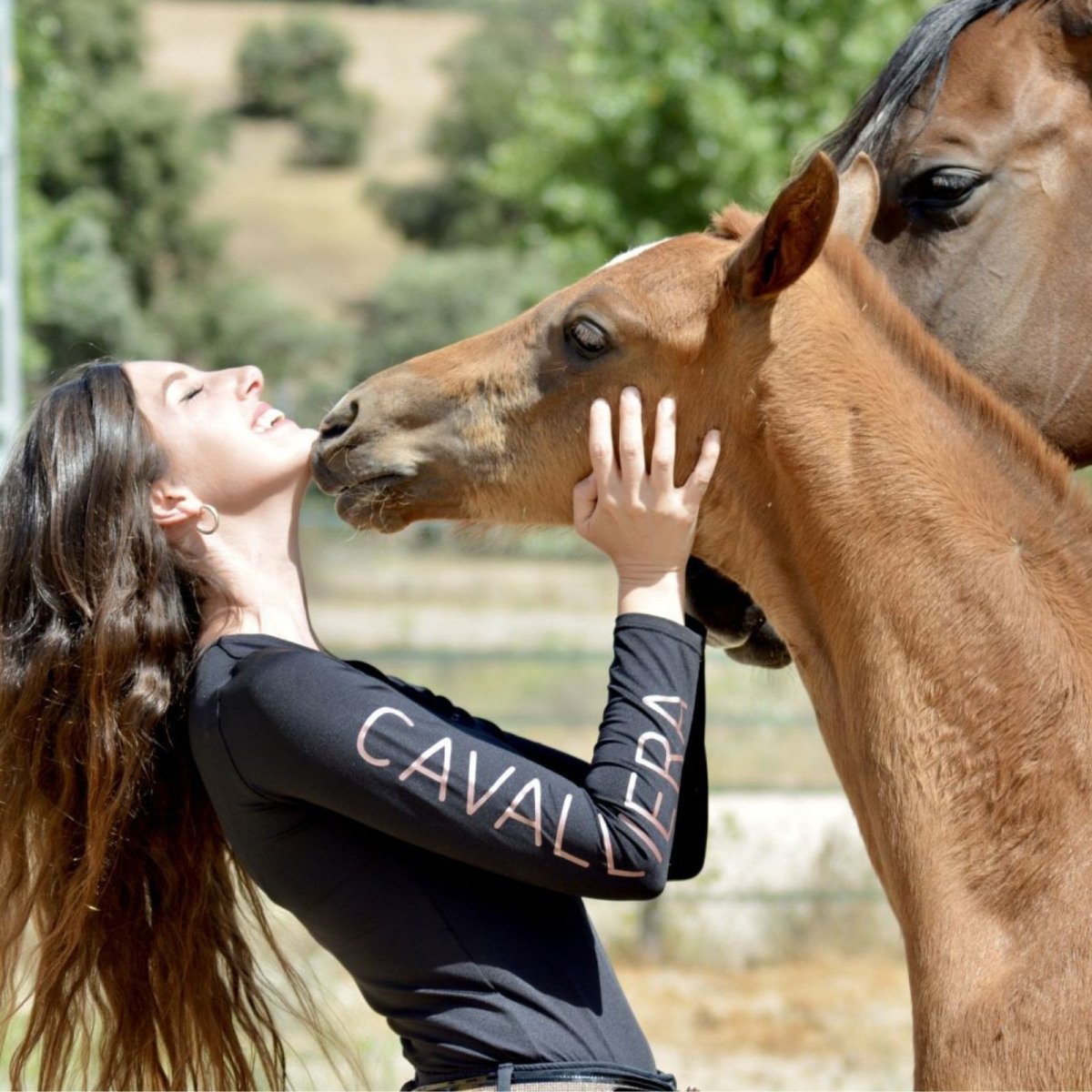 Cavalliera - Riding Top ROSE GOLD - long sleeve
