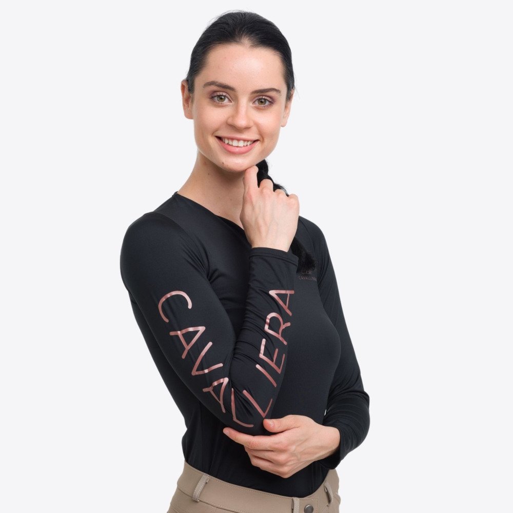 Haut haute performance ROSE GOLD- manches longues, Tenue tec