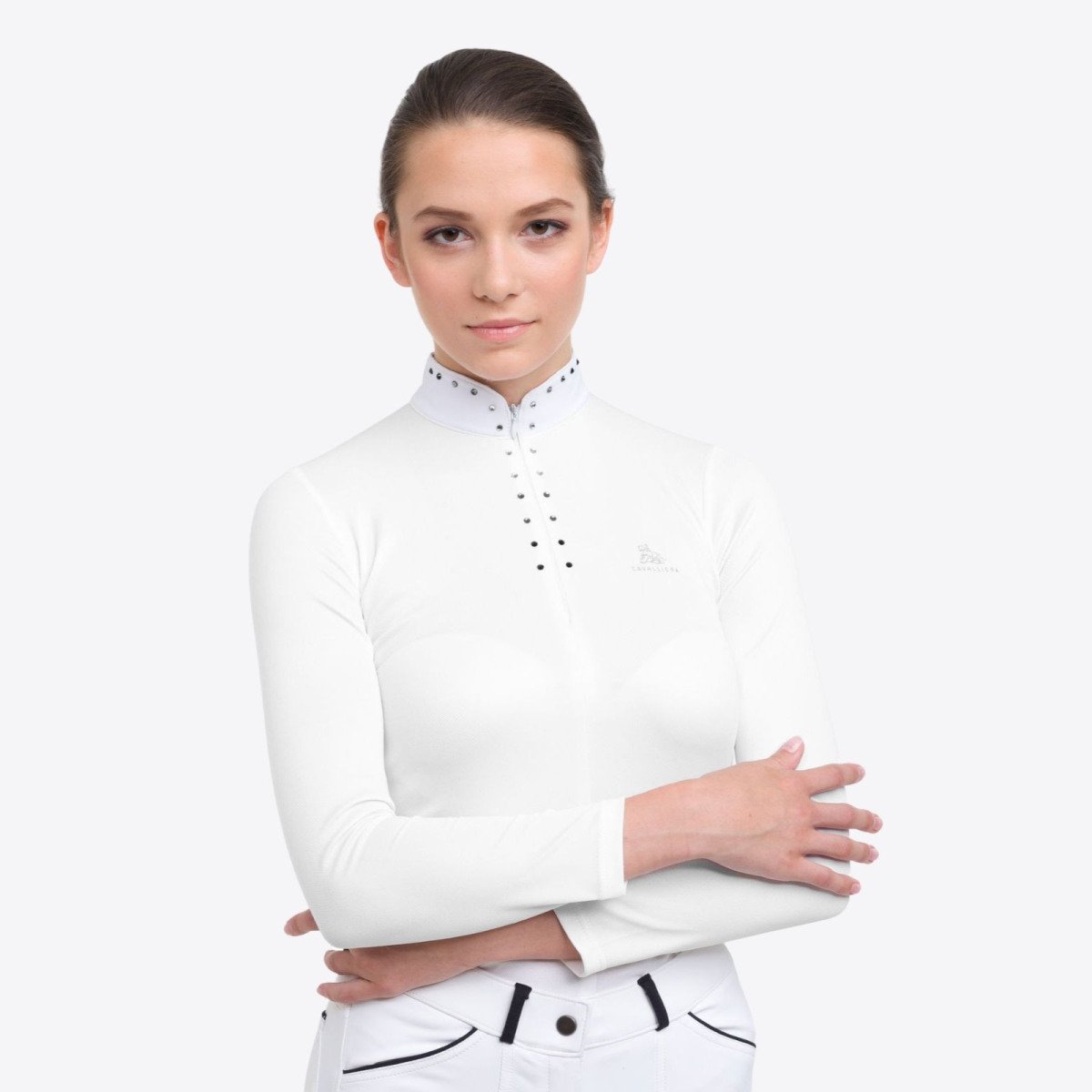 Cavalliera - Riding Show Shirt DIVA - long sleeve