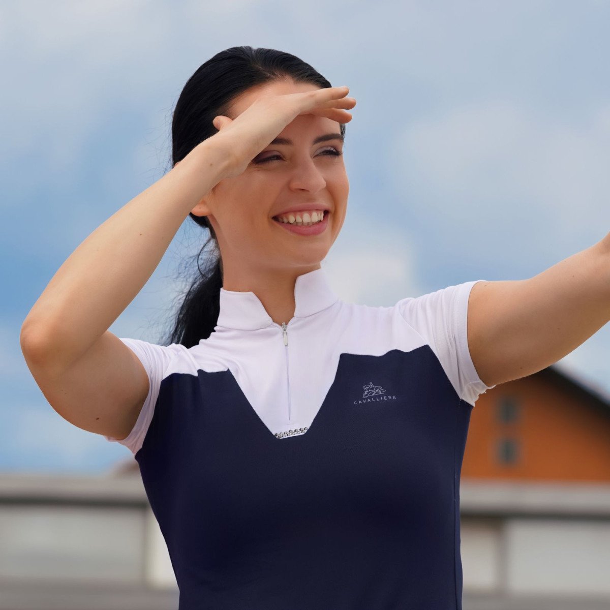 Cavalliera Riding Show Shirt POP short Equestrian Apparel for Women