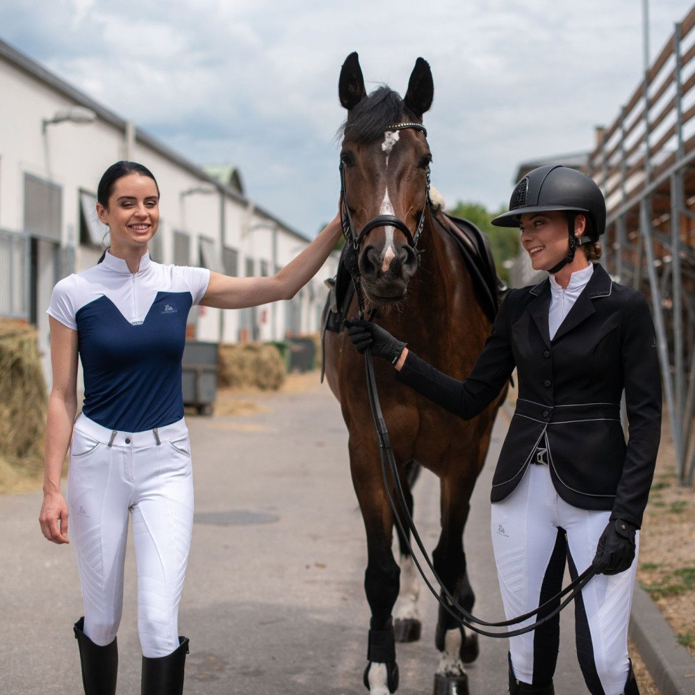Cavalliera -Polo de concours équestre- manches courtes