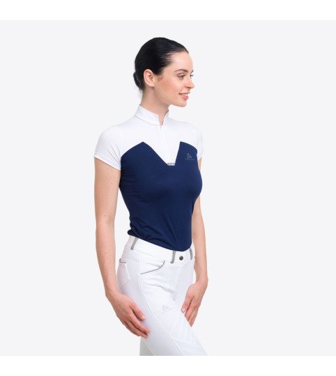 Riding Show Shirt POP - Short Sleeve, Technical Equestrian Show Apparel