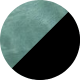 vert poussiéreux/noir